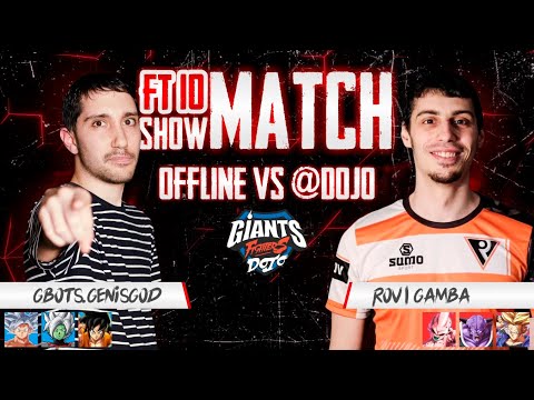 Showmatch FT10 DBFZ - GBOTS|Genisgod VS ROV|Gamba