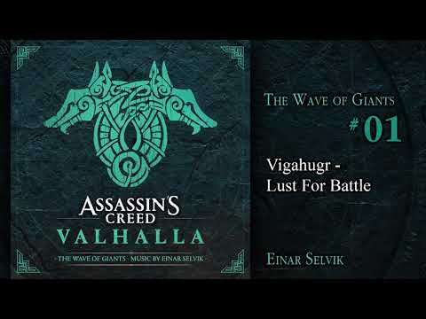 Einar Selvik - The Wave of Giants: Vigahugr - Lust For Battle (Assassin's Creed Valhalla Soundtrack)
