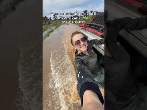 E aí, você teria coragem? #ponte #ponteperigosa #novoaripuana #amazonas #offroad #trilha #expedição