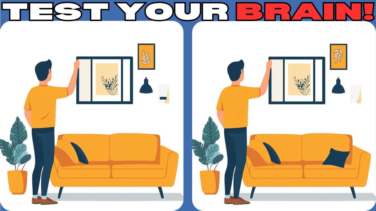 Pictarazzi’s fun spot the difference Puzzle! Can You FIND all 5 Differences? Test your Brain! #170