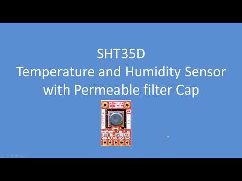 Tech Note 066 - SHT35D Sensor with water vapour permeable filter cap