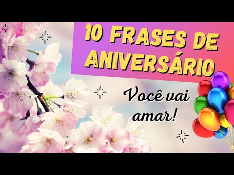 Vídeo: Frases para Aniversário: Perguntas e respostas