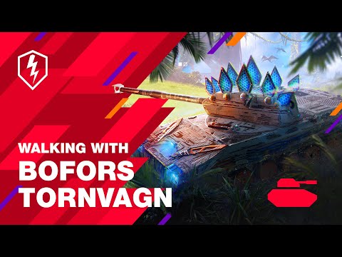 WoT Blitz. Tornvagn Stegosaurus: A Dangerous Herbivore