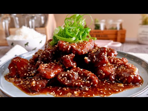 Simplified Zi Char Sticky Pork Rib King 简易排骨王 (京都排骨) Chinese Sweet & Sour Kyoto Pork Recipe