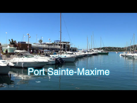 Ferry Saint-Tropez, from Sainte-Maxime to St.Tropez - crossing the Golf of St.Tropez