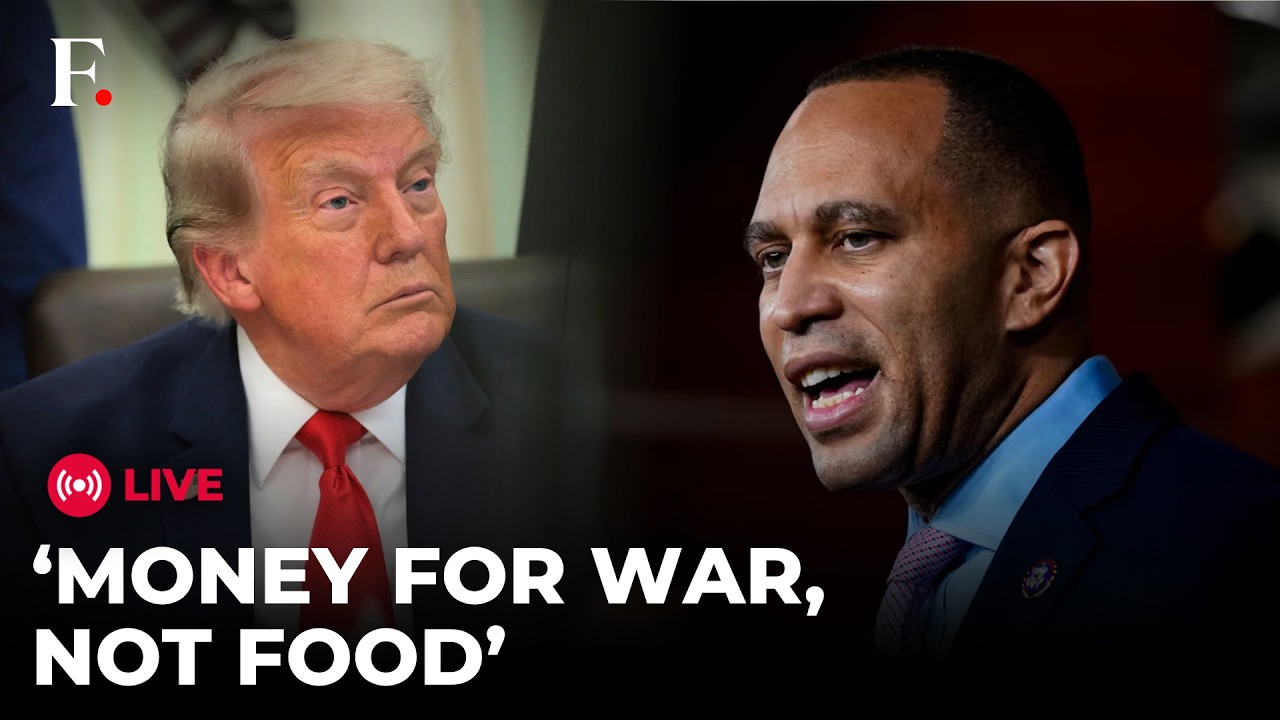 Jeffries LIVE: 'Trump’s Reckless and Costly War' Rep Jeffries Slams Trump for Iran War