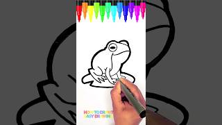 How to Draw a Frog for Kids | Easy Drawing Tutorial