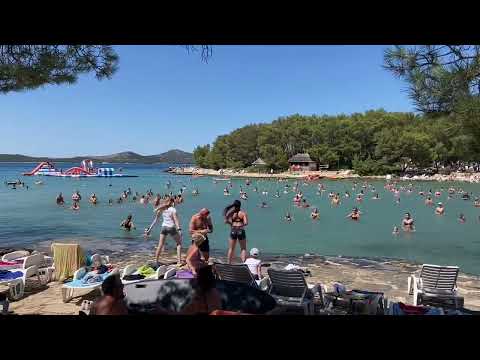 Pine Beach Pakoštane Water aerobic July 2023