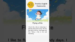 English Listening Practice – Flying A Kite | Short English Story with Subtitles