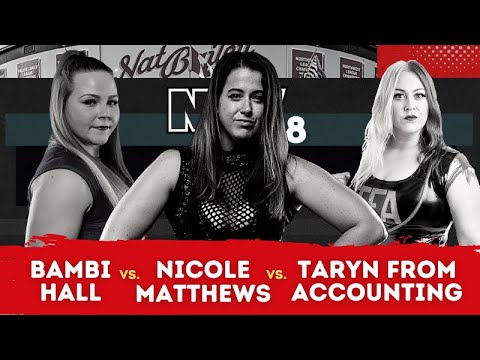 96. Nicole Matthews vs. Taryn from Accounting vs. Bambi Hall - NEW 8 - Nat Bailey Stadium