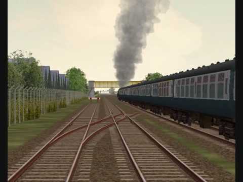 Britannia on the North Wales Coast Express