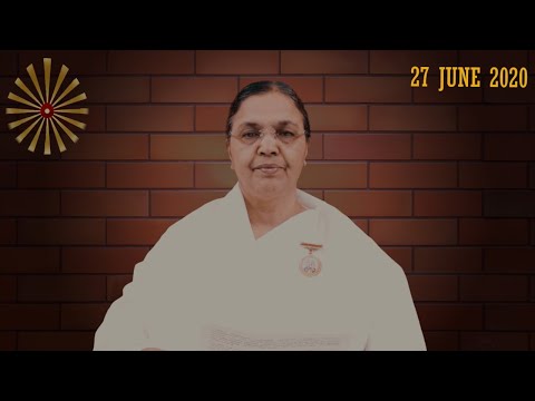 Daily Tamil Murli - 27 June 2020 | தமிழ் முரளி 27 June 2020 | BK Muthumani Sister Chennai