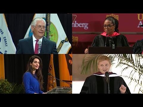 Highlights From the Best Commencement Speeches of 2018