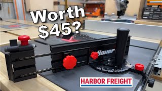 Harbor Freight Miter Gauge + Fence Review (Update: Price Has Increased)