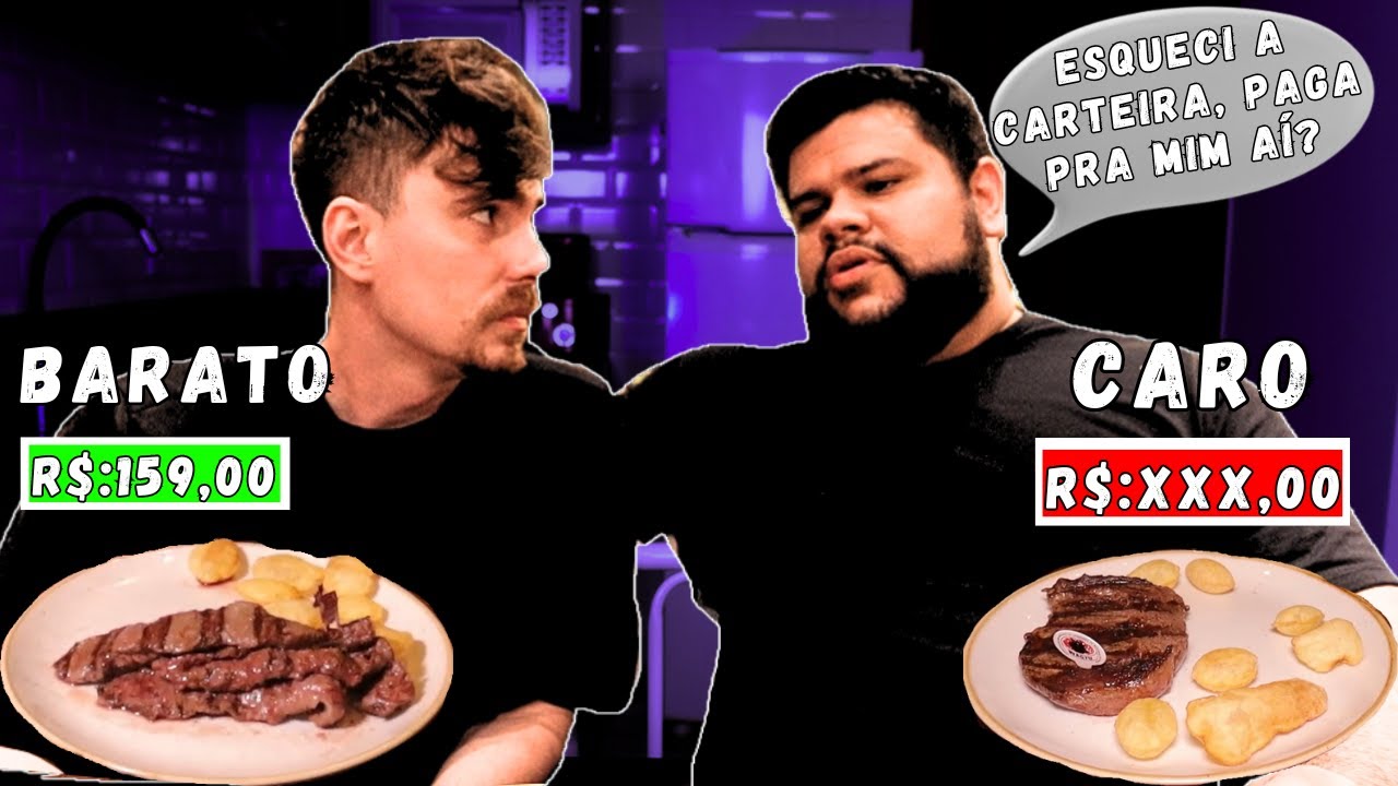 Caro vs Barato | A FIGUEIRA RUBAIYAT! Com @Gaba