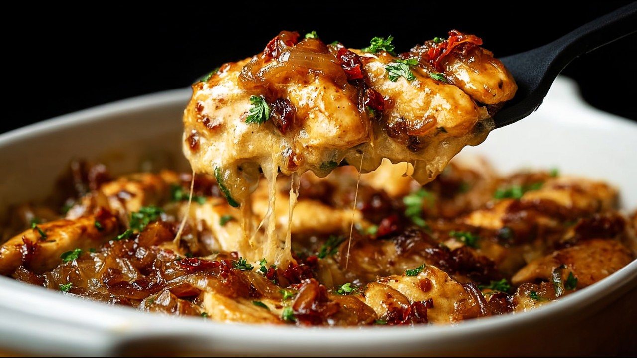 Baked Caramelized Onions and Chicken by Pure Delicious — recipe photo