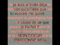 je t'aime mon amour ... pardonne moi !! 