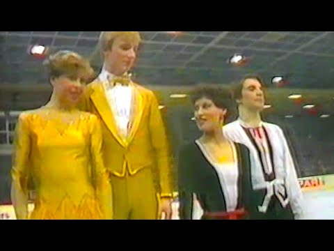 1982 Euros Free Dance | Torvill & Dean 🇬🇧🥇 Bestemianova & Bukin ☭🥈 Moiseeva & Minenkov ☭🥉