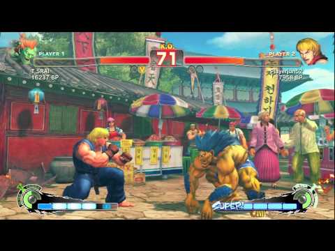 SSF4: T SRAI (Blanka) VS Playerjun (Ken)