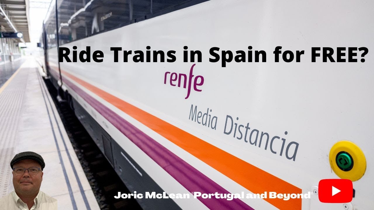 Limited Time to Ride Trains in Spain for FREE! Travel Vlog @joricmclean