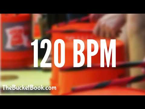 Bucket Drumming Backing Track - 120 BPM
