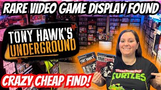 I SCORED This RARE Tony Hawk's Underground Video Game Display For CHEAP!