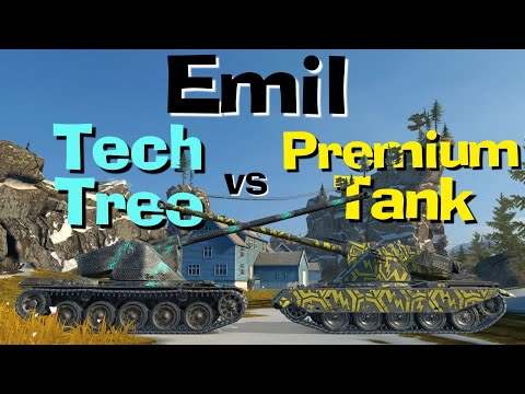 WOT Blitz Face Off || Emil 1 vs Emil 1951