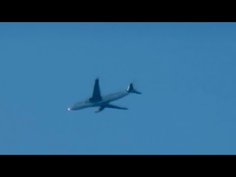 Hi Fly Airbus A330-203 (NO787, CS-TCE) landing to JFK Airport over my house from MXP