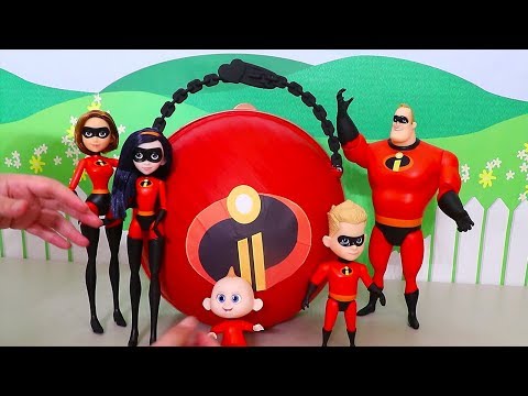 Incredibles 2 MYSTERY BALL Fun for Kids 💖 Sniffycat Video
