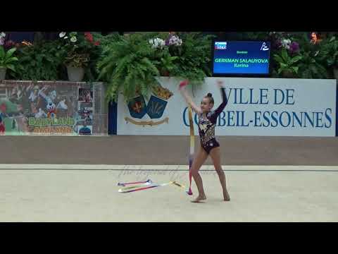 Karina GERKMAN SALAUYOVA (SLO) ribbon - 2020 Corbeil junior AA