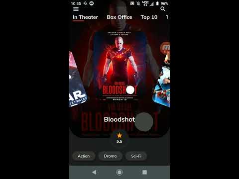 Flutter Movie Concept UI