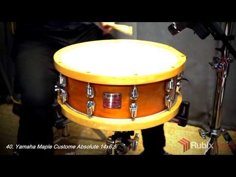 46 Snares in 1 minute (Largest Drum Collection you've ever seen).