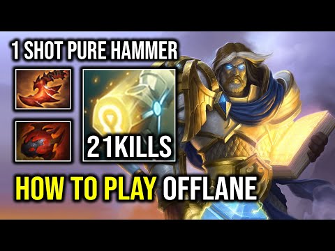 How to Play Offlane Like a Pro Omniknight with Instant 1 Shot Pure Hammer Dota 2