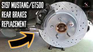 How to Replace Rear Brakes on a S197 Mustang or Shelby GT500