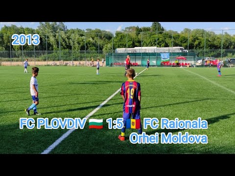 Born2013 FC PLOVDIV🇧🇬1:5🇲🇩FC Raionala Orhei Moldova AqualifeSummerCup 22.06.2022 Орхей Молдова