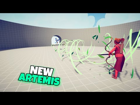 NEW ARTEMIS VS EVERY UNITS - Totally Accurate Battle Simulator TABS