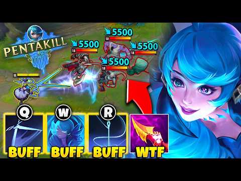 RIOT JUST OVER BUFFED GWEN AND OH MY GOD SHE'S BROKEN NOW... (1V5 PENTAKILL)