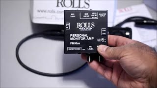 Video thumbnail for Rolls PM50se Personal Monitoring Amp Unboxing by Love That Pop