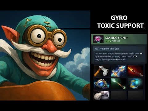 "This Tier2 item is so OP"| Gyrocopter magic build| PATCH 7.38C