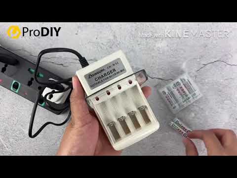 Singway SW-W32 Travel Charger AC Wall AA AAA Ni-Mh Ni-Cd Rechargeable Li-Ion Battery EU Plug