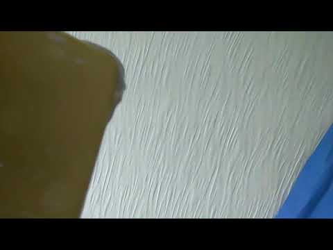 Making a swirl pattern in artex