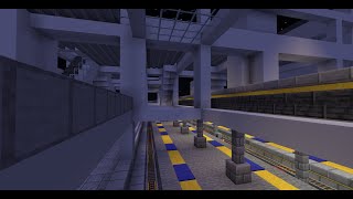 マイクラで現代建築をするライブ　不定期便　マルチ殺しの平面交差駅を立体にする配信