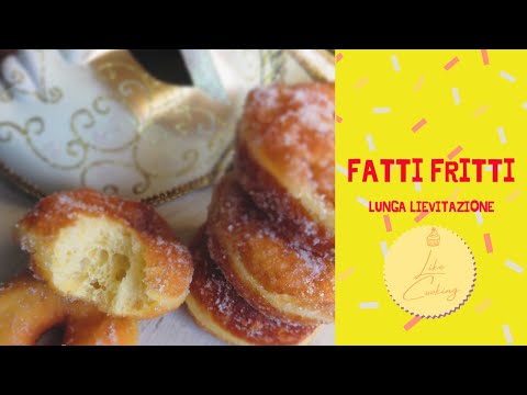 Fatti fritti sardi a lunga lievitazione(Sardinian donuts)