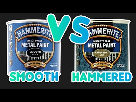 Hammerite smooth v hammered, what's the difference?