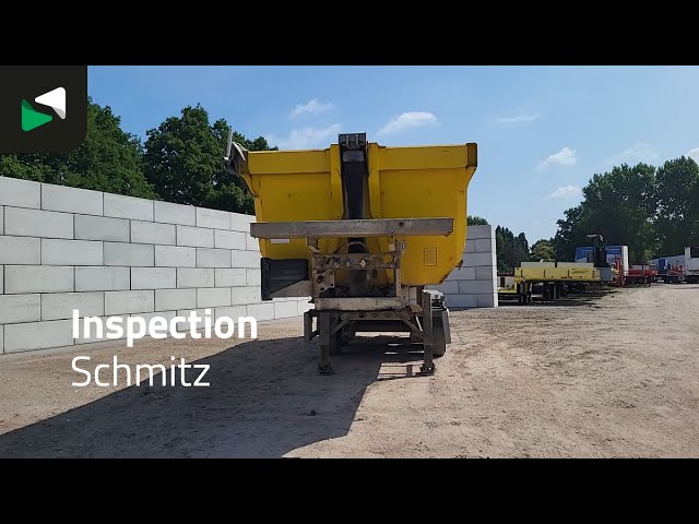 Video : Schmitz Semi-remorque Benne
