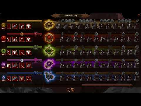 Total War: Warhammer III Mod - Unlock All Demonic Glory Dedicated Paths
