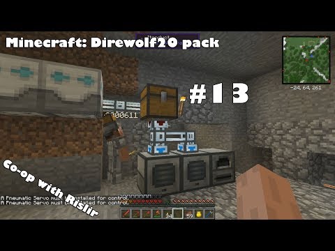[Co-op] Minecraft: Direwolf20 pack #13 - Переработка