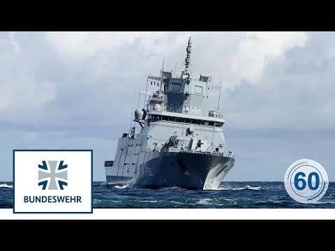 60 Sekunden Bundeswehr: Die Fregatte "Baden-Württemberg"