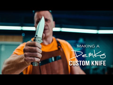 Making Handground CUSTOM KNIVES (feat. Andrew Demko)