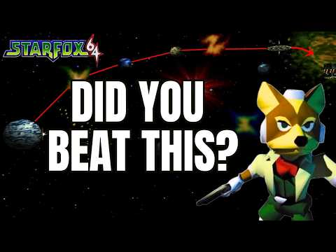 Did You Ever Beat the Hard Path in Star Fox 64?